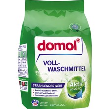 Domol Çamaşır Makinesi Deterjanı Toz 1350 gr Beyazlar İçin 20 Yıkama