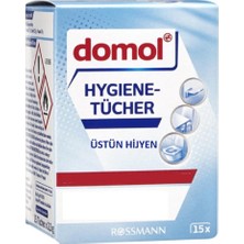 Domol Hijyen Sağlayıcı Bez 15'li