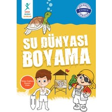Binbir Göz Kitap Su Dünyası Boyama