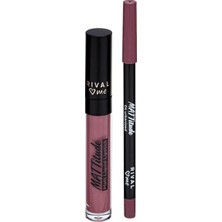 Rival Loves Me Ruj Likit Mat Kit No:04 Mattitude Urbanized