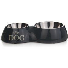 Xmpdby Beeztees Köpek Mama Su Kabı, Paslanmaz Çelik, 31CM, 1400ML