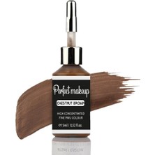 Perfect Make Up Kalıcı Makyaj Boyası 15 ml Chesnut Brown
