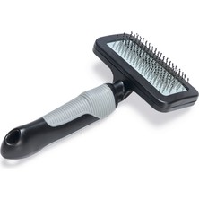 Xmpdby Beeztees Köpek Tarağı, Kolay Tarama, Sm, Siyah Gri, 18CM, 18X10X2CM