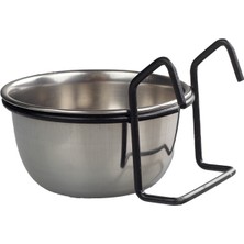 Oripet Siyah Kanca Askılı 5 Oz Ç. Mama Kabı-7.5cm