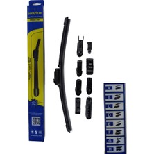 400MM Ön Silecek Süpürgesi Goodyear 8 Aparatlı