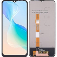 Sasa Vivo Y33S Uyumlu LCD Dokunmatik Ekran Çıtasız Siyah (5g)