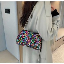 Bacoss Payetli Omuz Çantası ( BC-1267 )