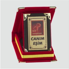 Zero Lvsqvr Canım Eşim Plaketi-Kırmızı