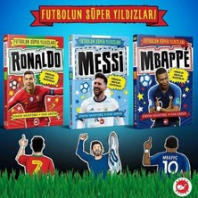 Binbir Göz Kitap Futbolun Süper Yıldızları – 3 Kitap Set (Mbappe, Ronaldo, Messi)