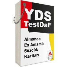 Binbir Göz Kitap Delta Kültür Almanca Eşanlamlı Sözcük Kartları / Yds Testdaf