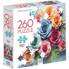 Ca Games Güller 260 Parça 33X48CM Çocuk ve Yetişkin Için Hobi Puzzle Yapboz Serisi