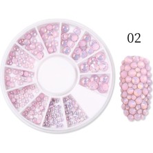 Ur Sugar Pink Pembe Süsleme Taş Seti