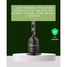 Zero Land Lvsqvr Yüz Takipli 360° Akıllı Gimbal Telefon ve Aksiyon Kamera Uyumlu