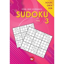 Binbir Göz Kitap Oyun, Zeka ve Eğlence: Sudoku 3 Kolay, Orta, Zor (9+ Yaş)