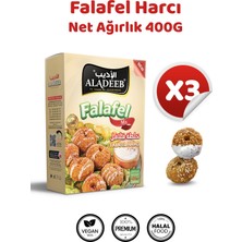 Aladeeb Falafel Harcı 3’lü Set 400 G x 3 Adet (1,2 Kg)