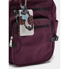 Parfois Charm'lı Teknik Kumaş Sırt Çantası