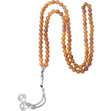 Bütüncül Şifa Saf Akik Doğal Taş 99'lu Tesbih