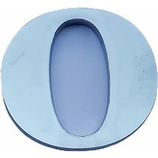K&A Cemax Villa Boy 0 Rakamı 8,5 cm Yapışkanlı