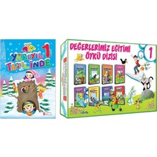 Ata Yayıncılık 1.Sınıf Ata Yarıyıl Tatilinde +Değerlerimiz Eğitimi Öykü Dizisi 1
