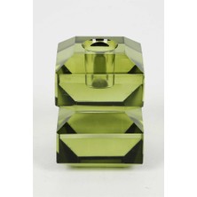 Vitale Bologna Koyu Yeşil Mumluk 6X6X9.5 cm AK.KI0046