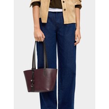 Parfois Içi Çıkarılabilir Çift Taraflı Shopper Çanta