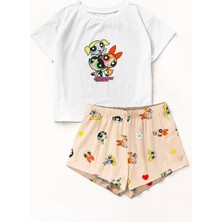Silona Homewear Zezex Powerpuff Süpersoft Şort Takımı
