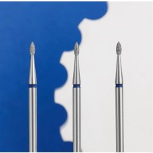 Ellea Nail 3lu Damla Mavi Elmas Freze Uç
