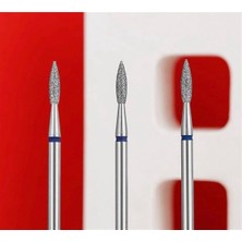 Ellea Nail 3lu Ateş Mavi Elmas Freze Uç