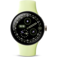 Google Pixel Watch 4 (41 Mm) - Kalp Atış Hızı ve Uyku Takibi Özelliğine Sahip Android Akıllı Saat - 30 Saat Pil - Fitness Takibi - Google Aı - Şampanya Altın ...