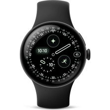 Google Pixel Watch 4 (45MM) - Android Akıllı Saat - Kalp Atış Hızı ve Uyku Takibi - 40 Saat Pil - Fitness Takibi - Google Aı - Mat Siyah Aluminyum...