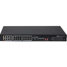 Dahua PFS3226-24ET-240 24 Port Poe 2 Port Sfp 2 Port Gbıt Uplink 10-100 Switch