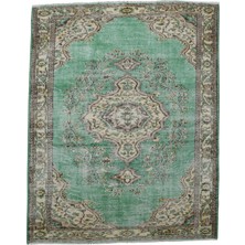 Kilim Antik El Dokuma Göbekli 5m2 Yün Halı 0743 - Vintage - Çok Renkli