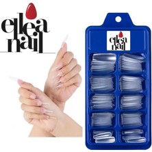 Ellea Nail Balerın Takma Tırnak 100'LÜ Şeffaf Renk