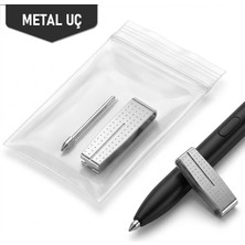 Caseonn Samsung Galaxy Tab S11 Ultra X930 Titanyum Alaşımlı Metal Kalem Ucu (Ürün Kalem DEĞİLDİR)