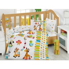 Cotton Box Oyun Bahçesi Bebek Nevresim Takımı Pamuk - Polyester Desenli 100x150 cm Ebatlarla