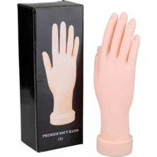 Ellea Nail Silikon Protez Tırnak Eğitim Eli 1 Adet Profesyonel Kalite Eğitim İçin Uygun