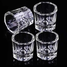 Ellea Nail Protez Tırnak Akrilik Sistem Için Liquıd Cam Kabı ( 4 Adet )