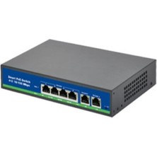 İsee İss-4026P 24 Port Poe+ 10-100 Mbps 2 Port 10-100-1000 Uplink Switch 300W