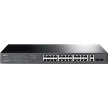 HP Tp-Link TL-SG1428PE 24 Port 10-100-1000 Poe Switch 2 Port Sfp Çelik Kasa Rack Mount