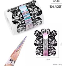 Ellea Nail Kelebek Protez Tırnak Şablonu 500 'lü