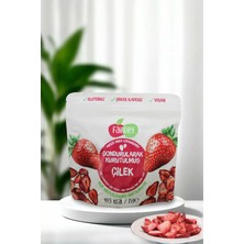 Çilek Dilim, Freeze Dried, Dondurularak Kurutulmuş, Meyve Kurusu, Katkısız, Çıtır Meyve Cipsi