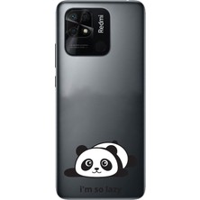 Manitoba Xiaomi Redmi 10C Uyumlu Baskılı Yumuşak Silikon Şeffaf Telefon Kılıfı