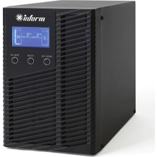 Binbir Göz Bilgisayar Inform Sinüs Evo 1kva 5-12DK LCD 2X12V/7AH Online Ups 856011001005