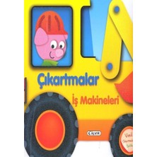 Binbir Göz Kitap Çıkartmalarla Taşıtları Tasarla - Iş Makineleri