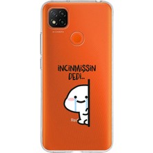 Manitoba Xiaomi Redmi 9c / 10A Uyumlu Baskılı Yumuşak Silikon Şeffaf Telefon Kılıfı