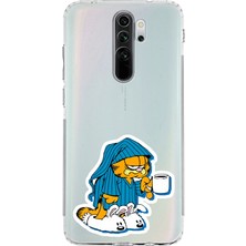 Manitoba Xiaomi Redmi Note 8 Pro Uyumlu Baskılı Yumuşak Silikon Şeffaf Telefon Kılıfı