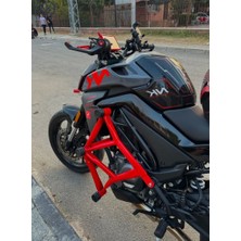 İnan Cfmoto NK250 Özel Renk Kırmızı 6 Takozlu Koruma Demiri