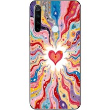 Manitoba Xiaomi Redmi Note 8 Uyumlu Baskılı Yumuşak Silikon Şeffaf Telefon Kılıfı