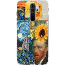 Manitoba Xiaomi Redmi Note 8 Pro Uyumlu Baskılı Yumuşak Silikon Şeffaf Telefon Kılıfı