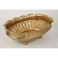 Vitale Gold Etnik Dekoratif Kase 31*40*15 cm AK.KV0325